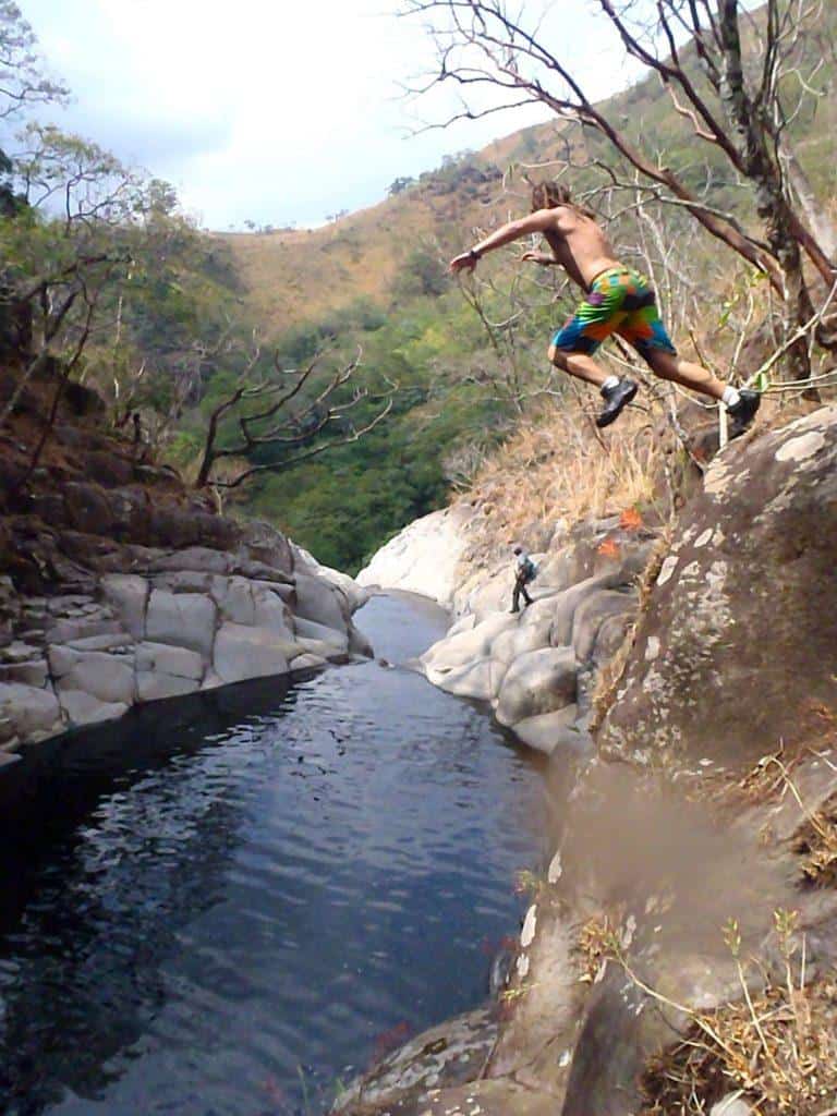 Only One Way Down! Canyoning In El Salvador