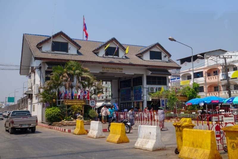 The Thailand/Myanmar (Burma) Border Myawaddy Mae Sot