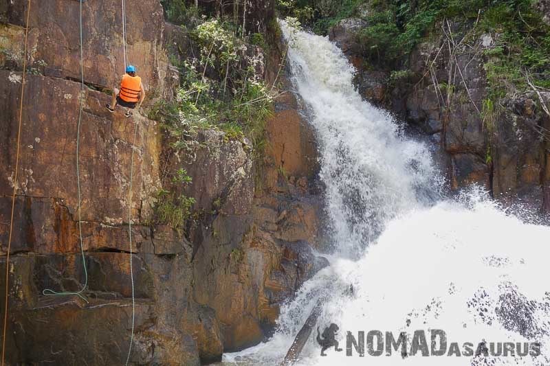 Check out our video from the experience below Canyoning In Dalat – What It Is Really Like
