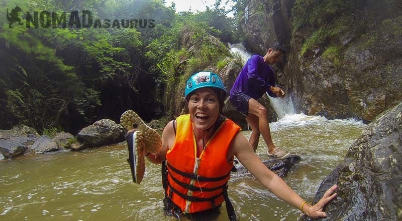 Lesh Is Ecstatic With The Canyoning In Dalat!