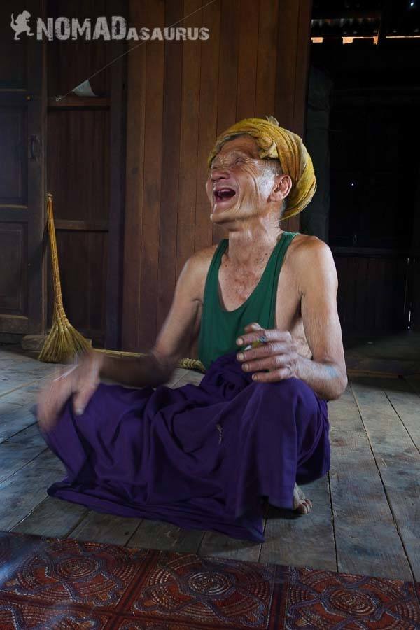 Laughing Man People Of Myanmar