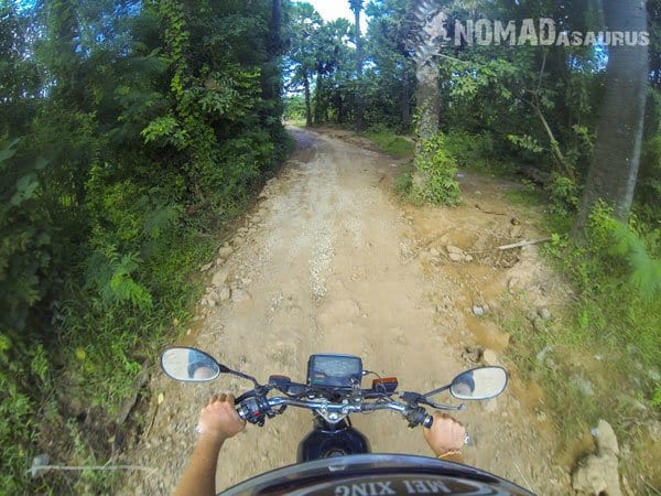 Cambodia Motorcycle Adventure Kampong Cham Phnom Penh Small Road