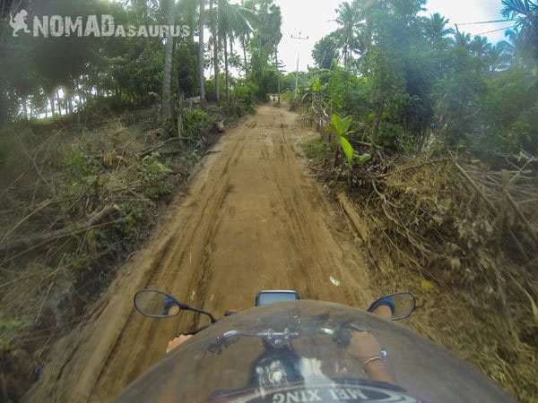 Cambodia Motorcycle Adventure Kampong Cham Phnom Penh Dirt Road