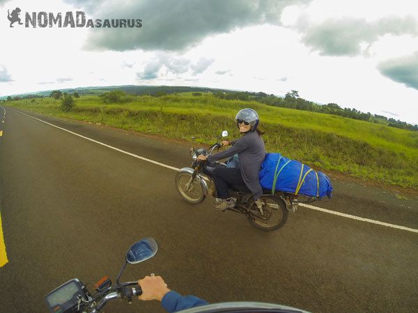 Cambodia Motorcycle Adventure Snoul Mondulkiri Road Lesh