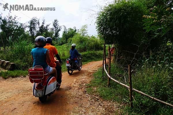 Vespa Tour Hoi An Vietnam Countryside Riding