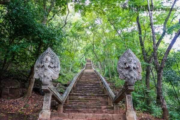 Wat Banan Staircase Battambang