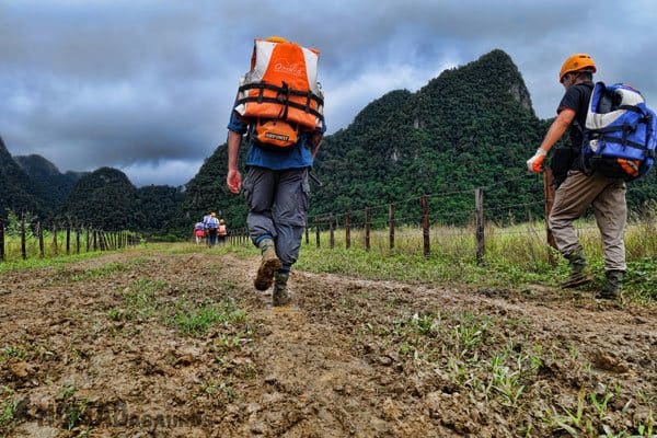 Jazza Hiking Tu Lan Caves Oxalis Expedition 