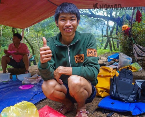 Tan Hoa Tu Lan Cave System Staff Guide Porter Chef Lin