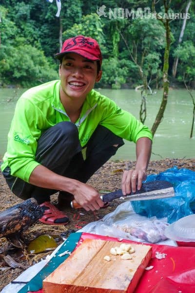 Tan Hoa Tu Lan Cave System Staff Guide Porter Chef Toan