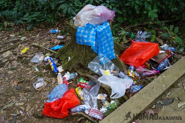 Cuc Phuong National Park Waste Litter Trash