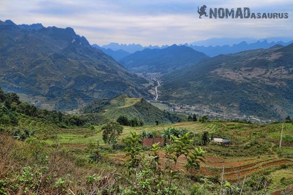 Dong Van View Northern Vietnam Motorcycle Adventure North Riding Motorbike Ha Giang