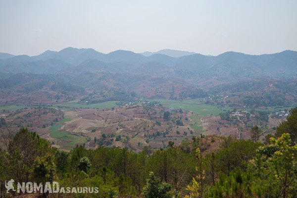 View Trekking From Kalaw To Inle Lake Myanmar Burma