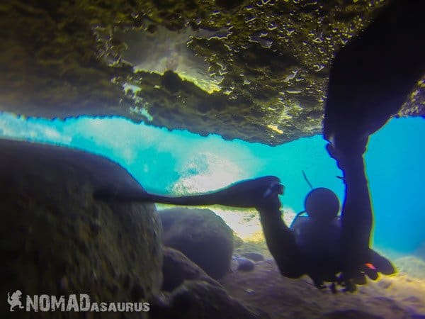 Swim Through Cave Scuba Diving In Nha Trang Vietnam