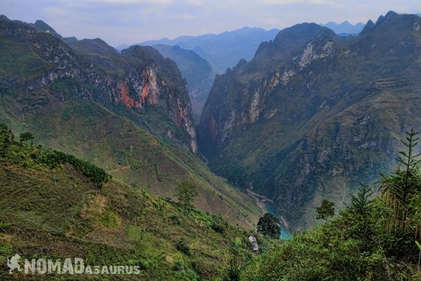 Ma Pi Leng Canyon Northern Vietnam Motorcycle Adventure North Riding Motorbike Ha Giang