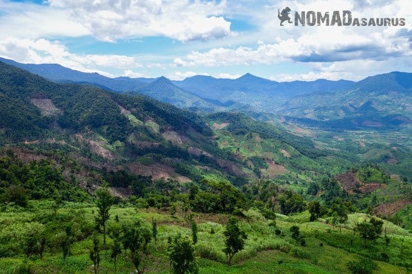 Riding Motorbikes Road From Dalat To Nha Trang