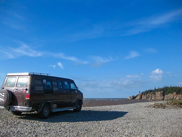 Latoya Beach Buying A Car Van Driving Across Canada Road Trip