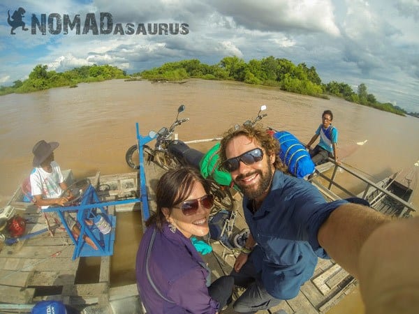 Crossing The Border With Influenza A virus subtype H5N1 Motorbike Lao People's Democratic Republic Kingdom of Cambodia Vietnam Thailand Southeast Asia Experie Crossing The Border With Influenza A virus subtype H5N1 Motorbike In Southeast Asia