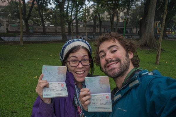 Us Getting A Chinese Visa In Hanoi Vietnam China Price Cost