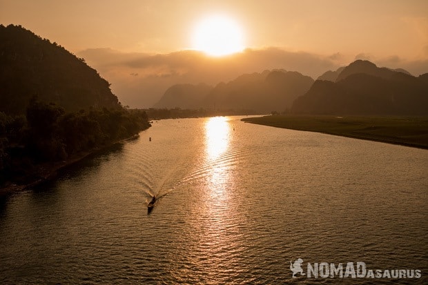 Sunset Life In Phong Nha Vietnam Images Pictures Photo Gallery