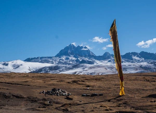 Tagong Grasslands View Tibet Overland Route Shangri La To Chengdu Kham Province Travel