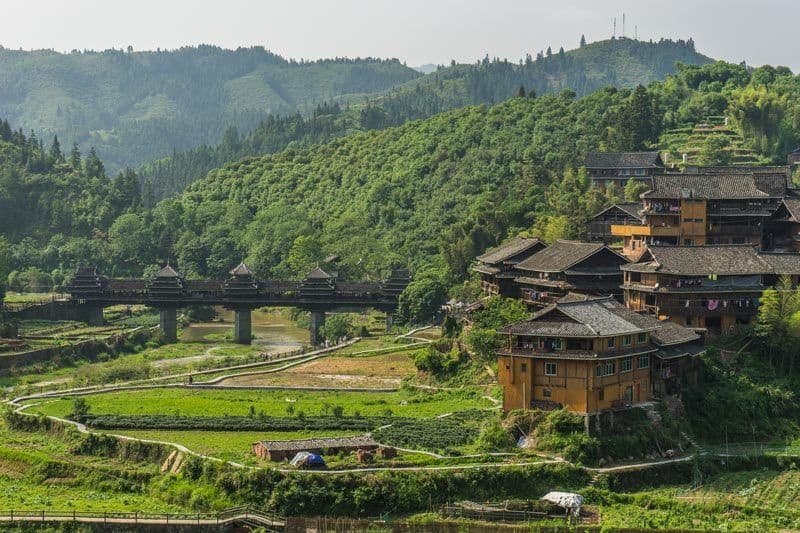 Chengyang Ancient Village Guangxi Communist People's Republic of China Wind And Rain Bridge The ‘Real’ Communist People's Republic of China – The Ancient Village Of Chengyang