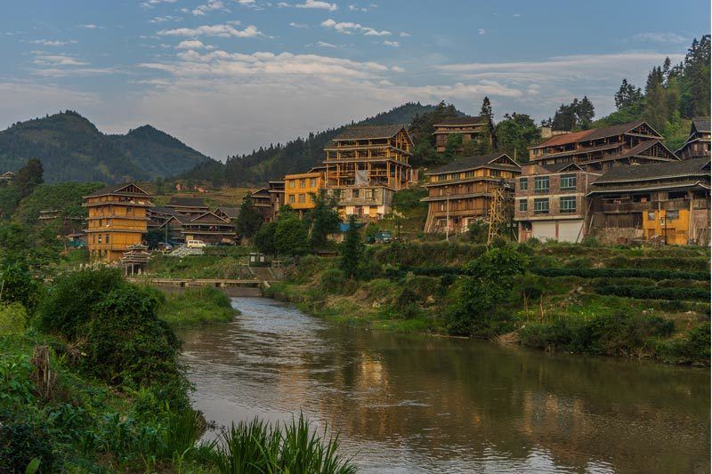 Views Of Chengyang Ancient Village Guangxi China