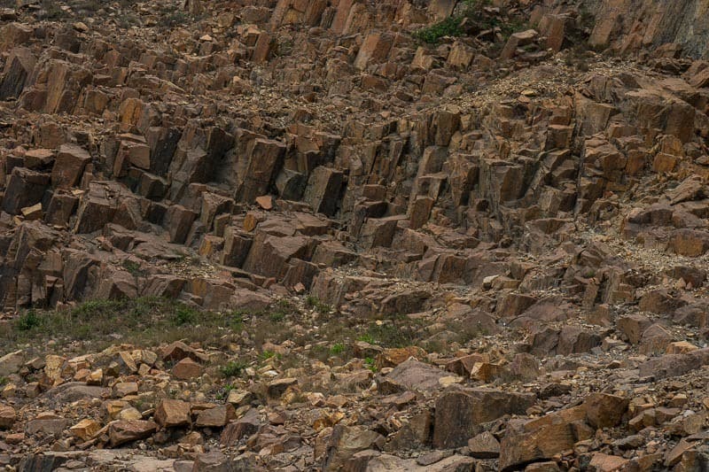 Volcanic Hexagonal Columns Nature Hiking Beaches Free Camping In Hong Kong