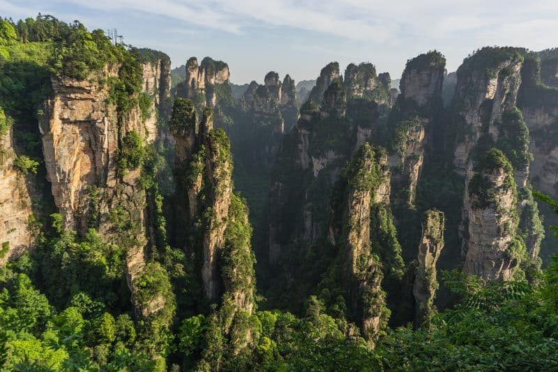 Zhangjiajie National Forest Park Avatar Mountains