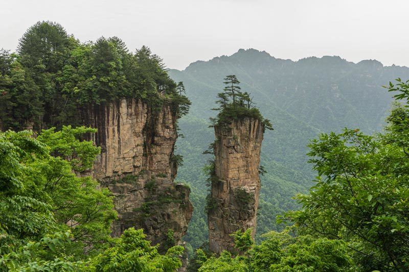 Zhangjiajie National Fores Park Avatar Mountains China