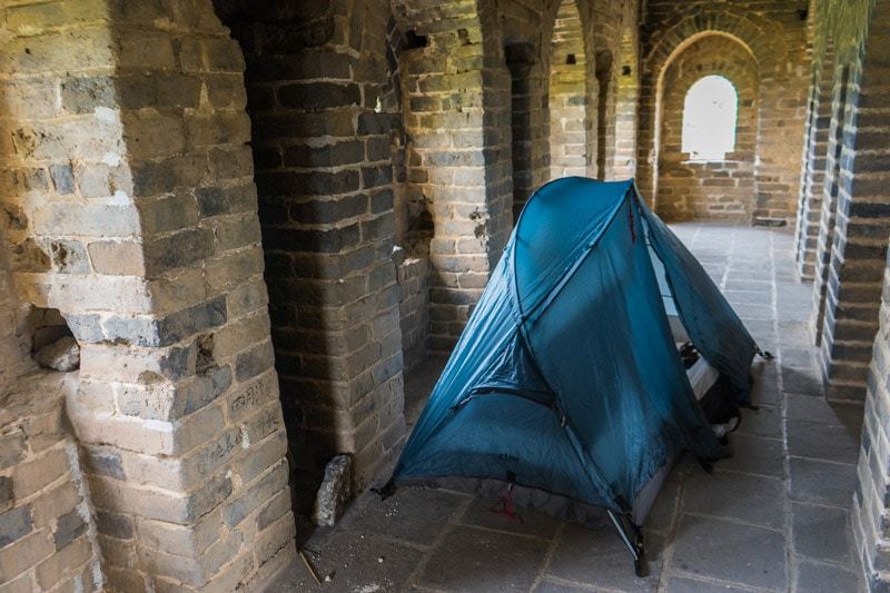 Watch Tower Gubeikou Section Camping On The Great Wall Of China