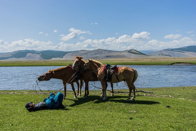 Tsaatan People Dukha Reindeer Herders Mongolia