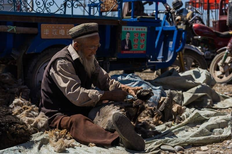 Sunday Livestock Bazaar Market A Day In Kashgar City Tour China