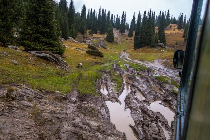 Hiking Altyn Arashan Valley Hot Springs Kyrgyzstan