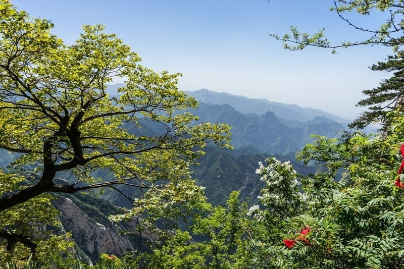 Beautiful Views Mount Huashan