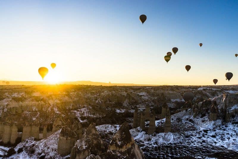 Sunrise Hot Air Ballooning In Cappadocia