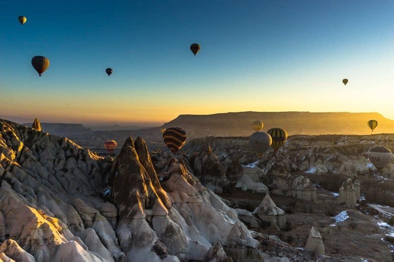 Hot Air Balloon In Cappadocia