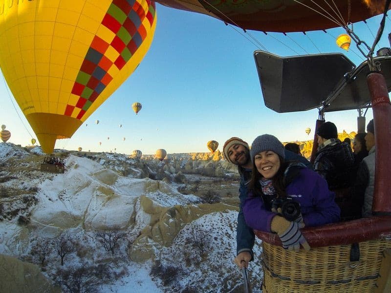 Hot Air Balloon In Cappadocia