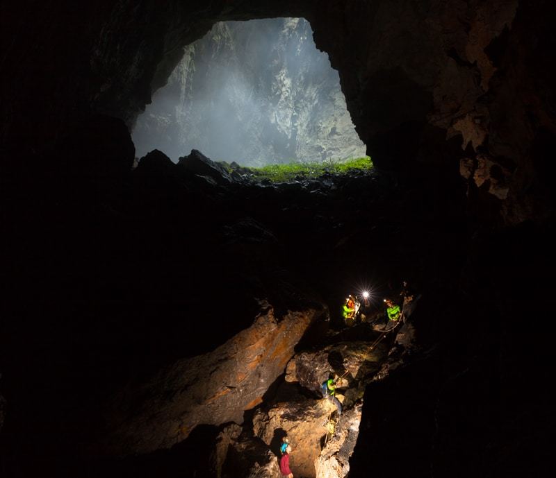 Descending Into The Darkness Hang Son Doong Photography Tour World's Biggest Cave Vietnam Phong Nha