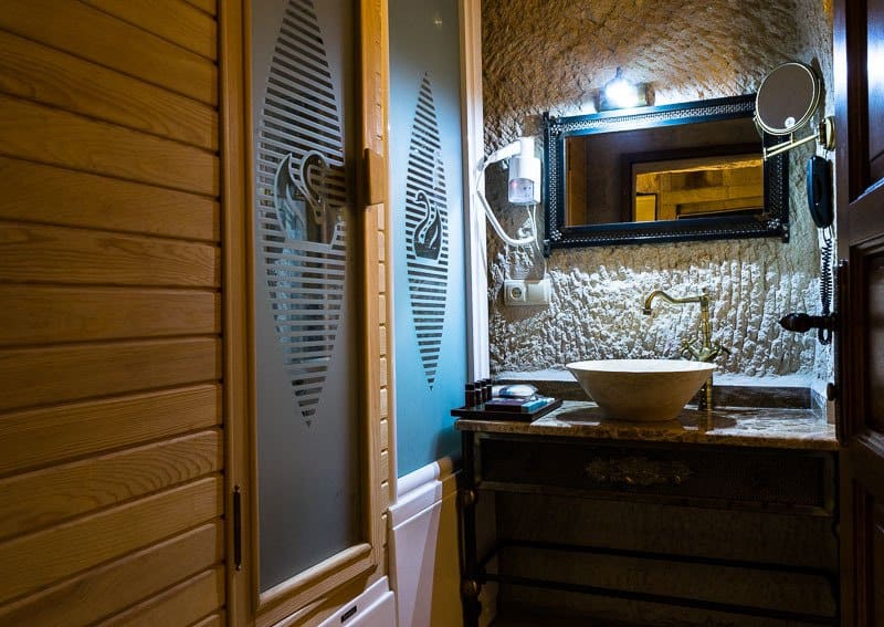 Bathroom Best Accommodation In Goreme Cappadocia Imperial Cave Hotel