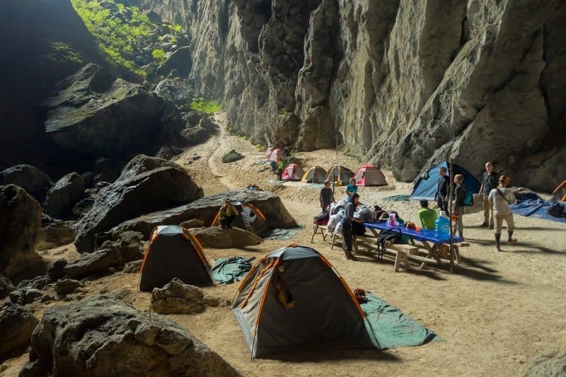 Campsite Hang Son Doong Photography Tour World's Biggest Cave Vietnam Phong Nha