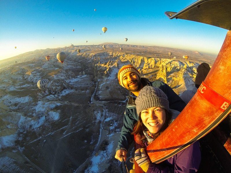 Hot Air Balloon In Cappadocia