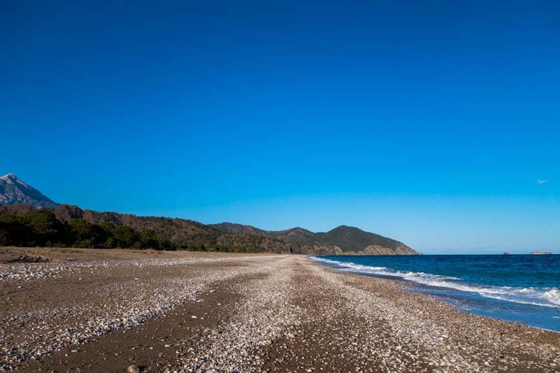 Beach Olympos Turkey