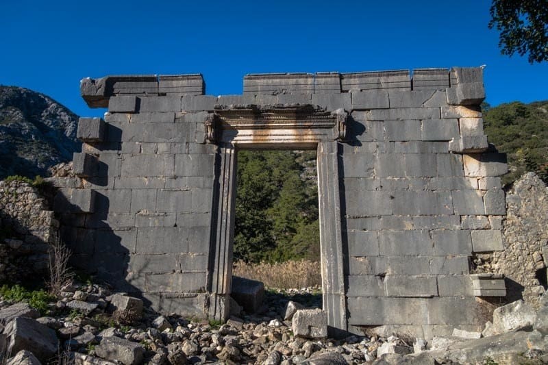 Roman Ruins Olympos Turkey