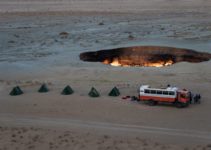 Camping At Darvaza – The Door To Hell