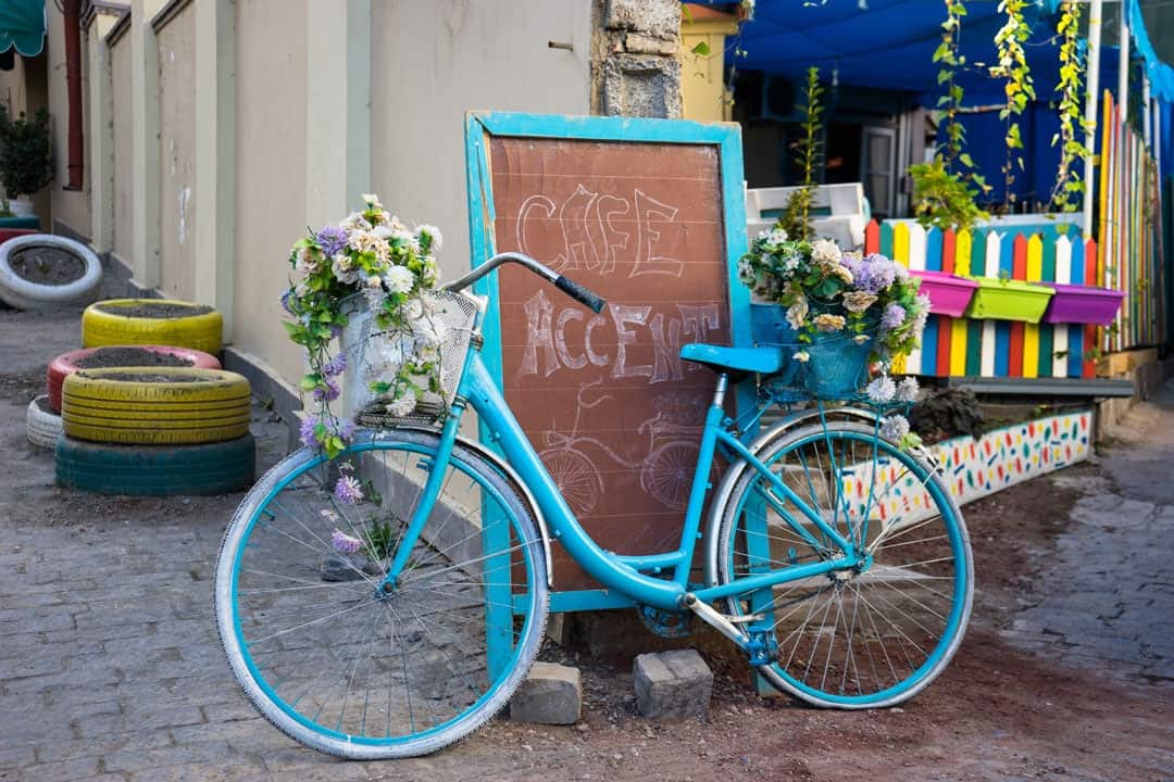 Cafe Street Photography In Tbilisi