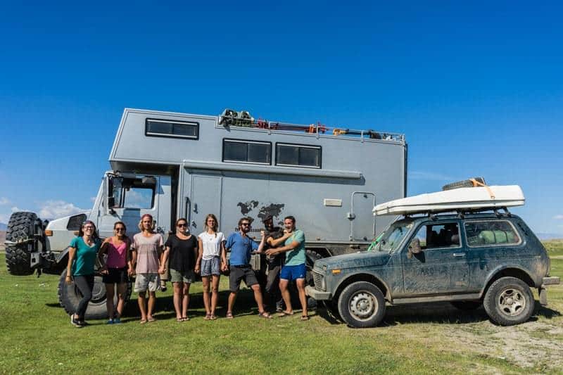 Northern Mongolia Unimog