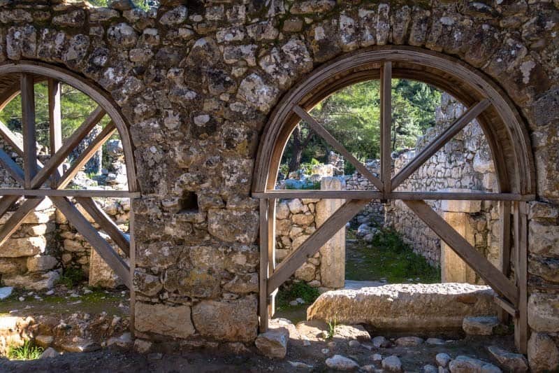 Roman Ruins Olympos Turkey