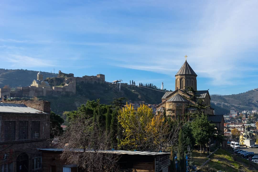 Mtkvari River Street Photography In Tbilisi