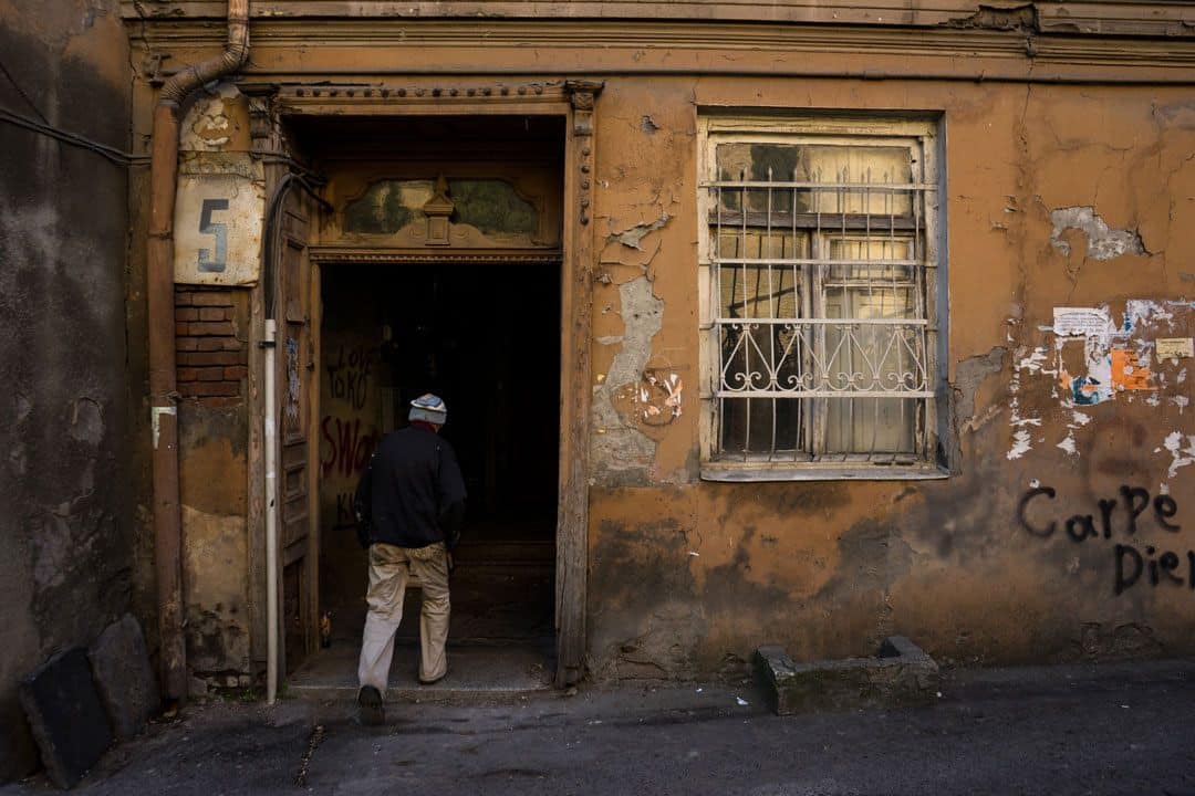 Apartment Street Photography In Tbilisi