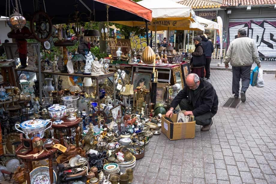 Monastiraki Flea Market Things To Do In Athens